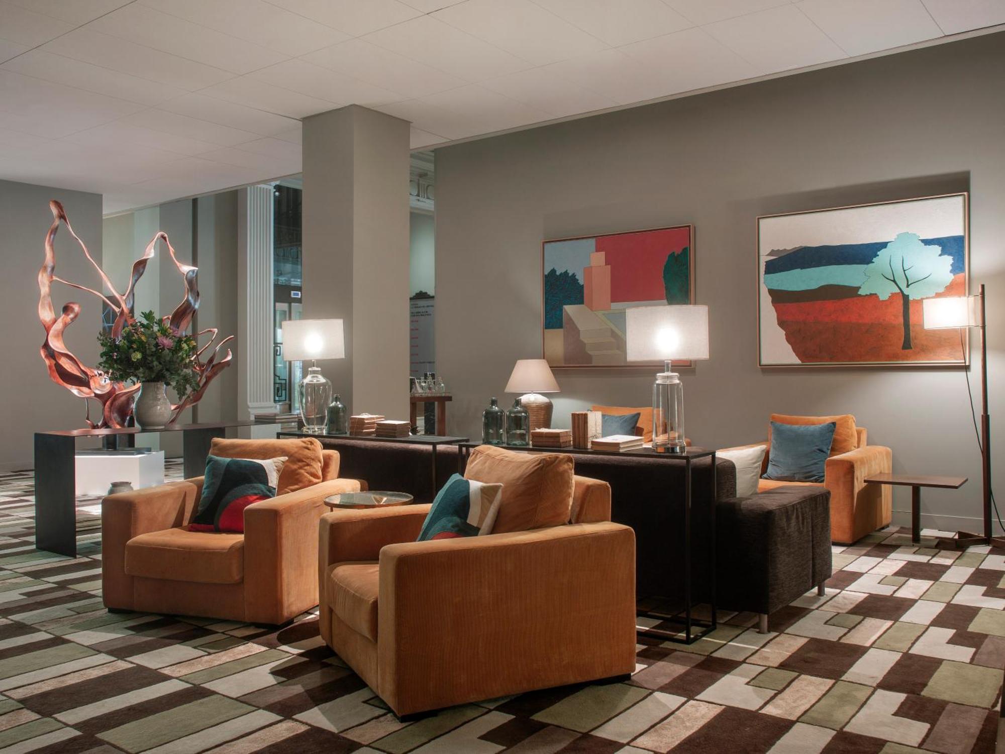 Grand Hotel Central, Small Luxury Hotels Barcellona Esterno foto The lobby of the Westin
