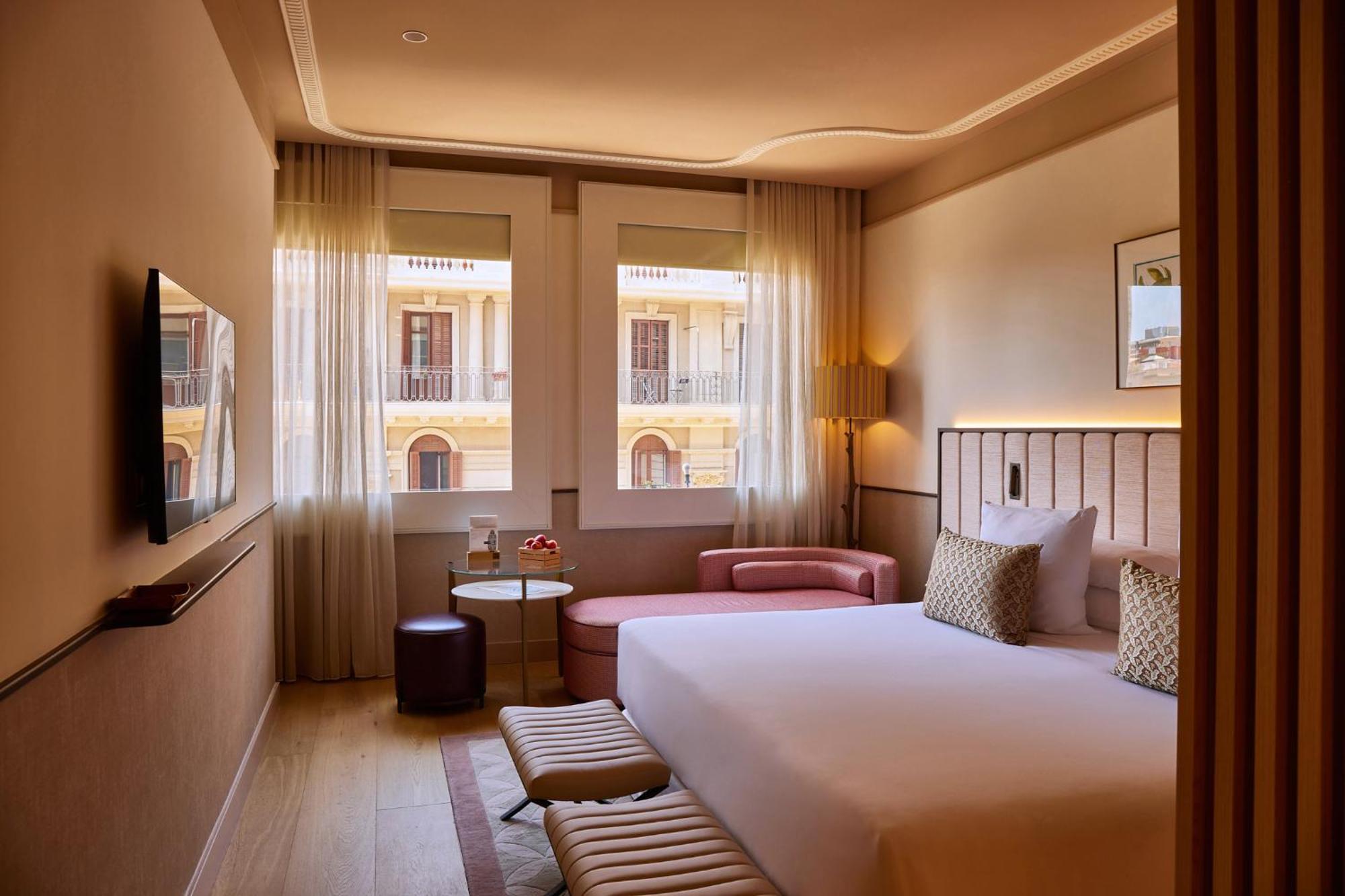 Grand Hotel Central, Small Luxury Hotels Barcellona Esterno foto Deluxe room