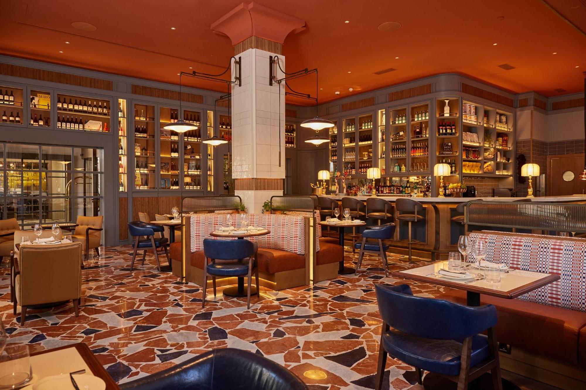 Grand Hotel Central, Small Luxury Hotels Barcellona Esterno foto The interior of the restaurant